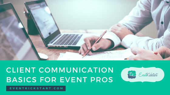 client communication event pros