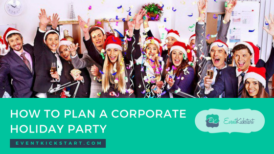 plan corporate holiday party